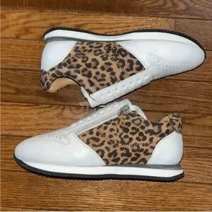 Trotters | Shoes | Trotters Infinity Leather Sneakers White Tan